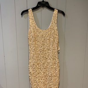 Short sequins dress